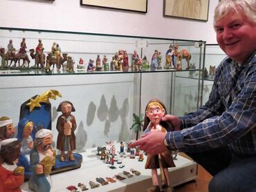 Ausstellung Weihnachtskrippen Colditz Sachsen